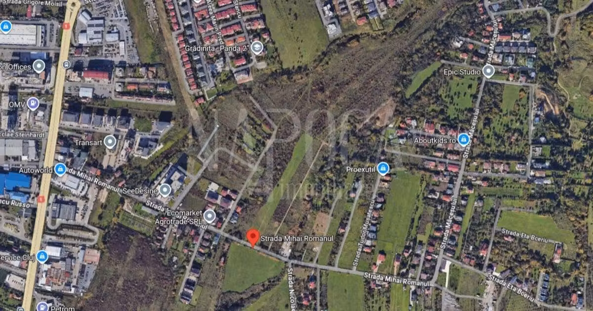 Teren Construcții intravilan de vânzare de 600 mp, în zona Bună Ziua, Cluj-Napoca
