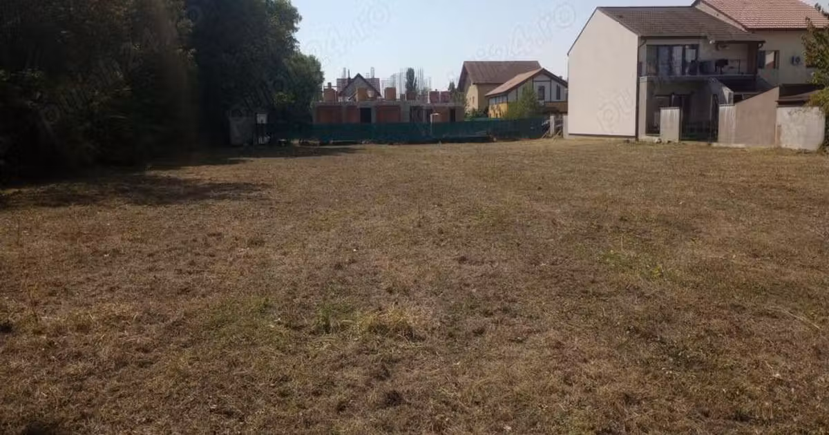 Teren Construcții intravilan de vânzare de 1000 mp, în zona Lipovei, Timișoara