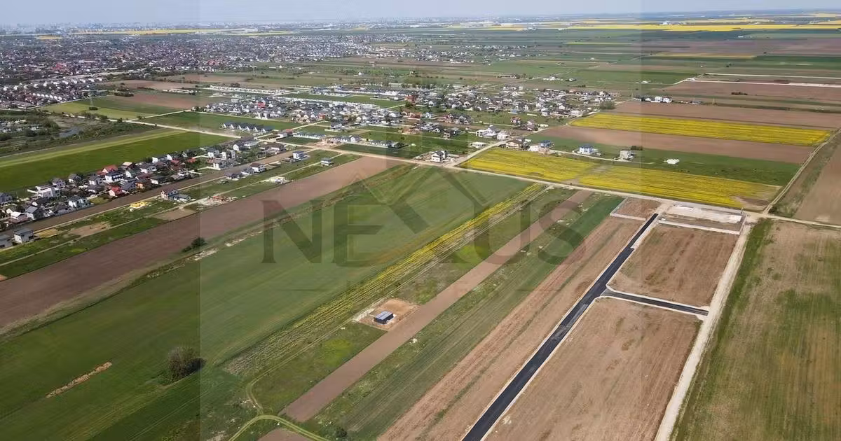 Teren Construcții intravilan de vânzare de 504 mp, în Berceni