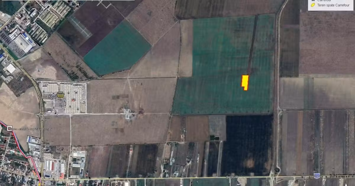 Teren agricol intravilan de vânzare de 9200 mp, în zona Est, Focșani
