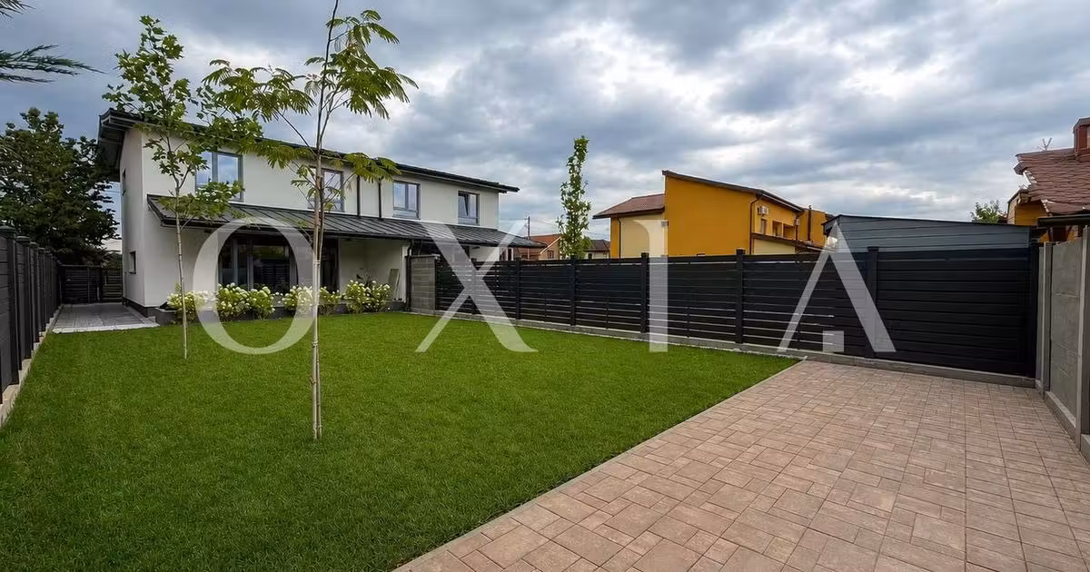 Duplex de vânzare cu 4 camere, mobilat în Moșnița Nouă