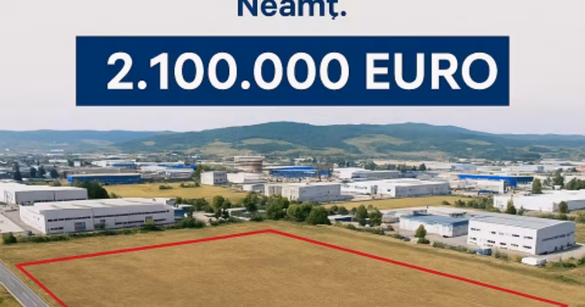 Teren Construcții intravilan de vânzare de 40000 mp, în zona Nord-Est, Piatra-Neamț
