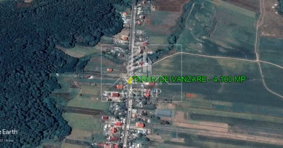 Teren Construcții intravilan de vânzare de 4100 mp, în Traian