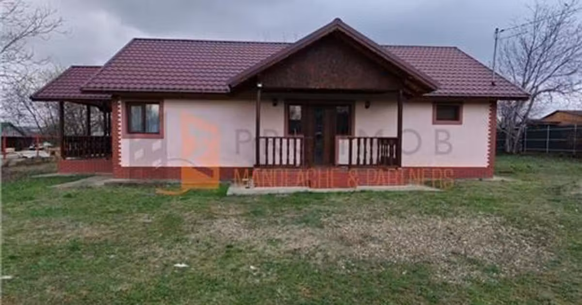 Casă individuală de vânzare cu 3 camere, mobilată în Săpoca