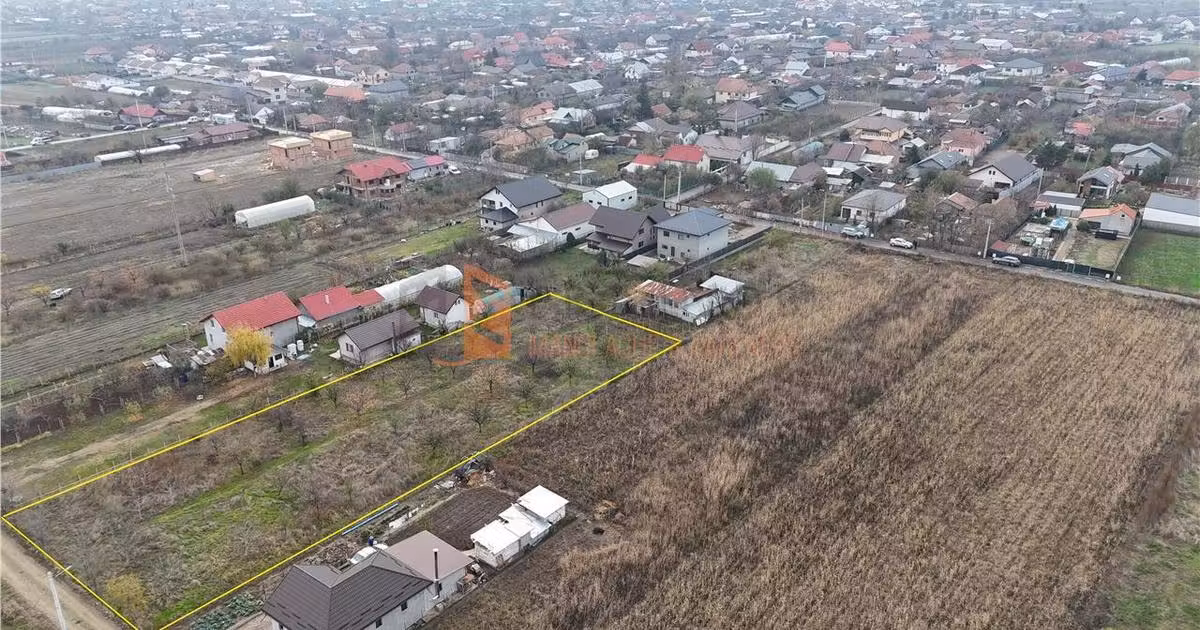 Teren Construcții intravilan de vânzare de 2674 mp, în Potoceni