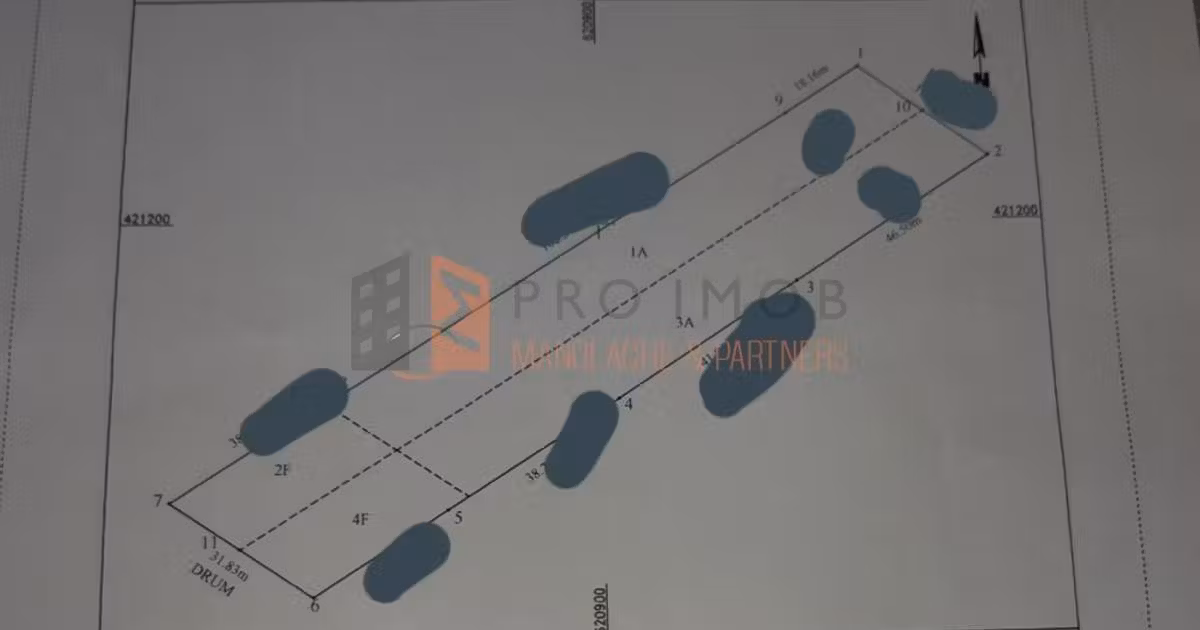 Teren Construcții intravilan de vânzare de 4678 mp, în Pârscov