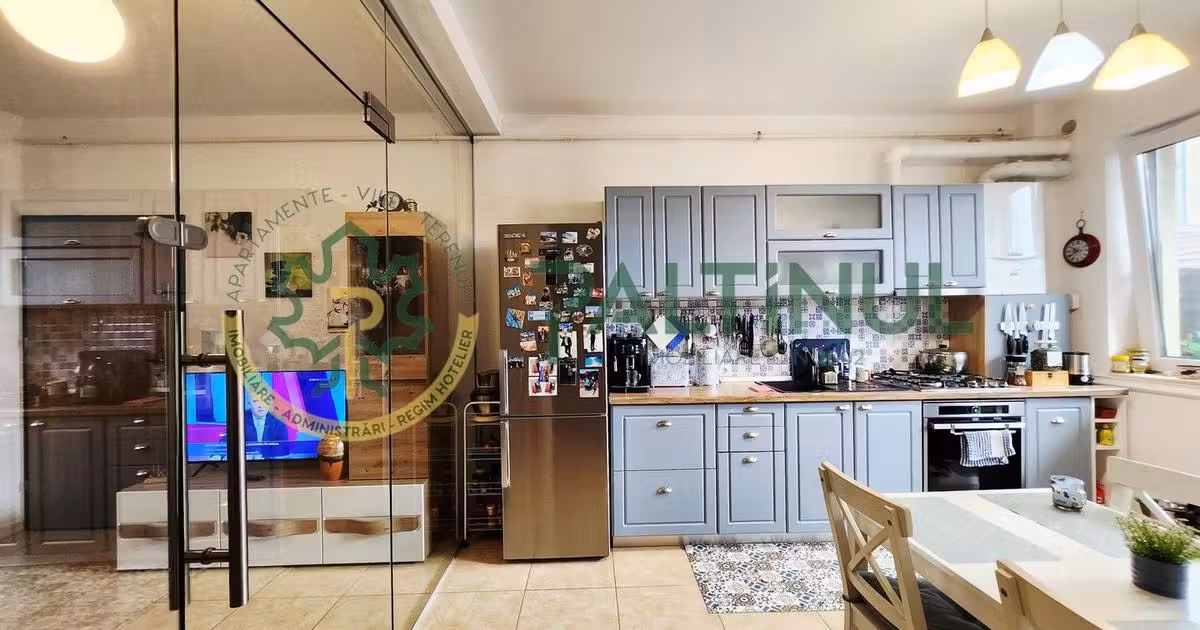 Apartament de vânzare cu 3 camere, mobilat în zona Aeroport, Sibiu
