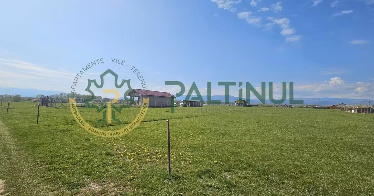 Teren agricol extravilan de vânzare de 1500 mp, în Șelimbăr