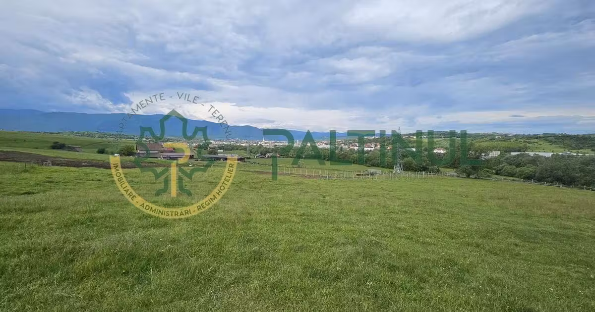 Teren agricol intravilan de vânzare de 1450 mp, în Cisnădie