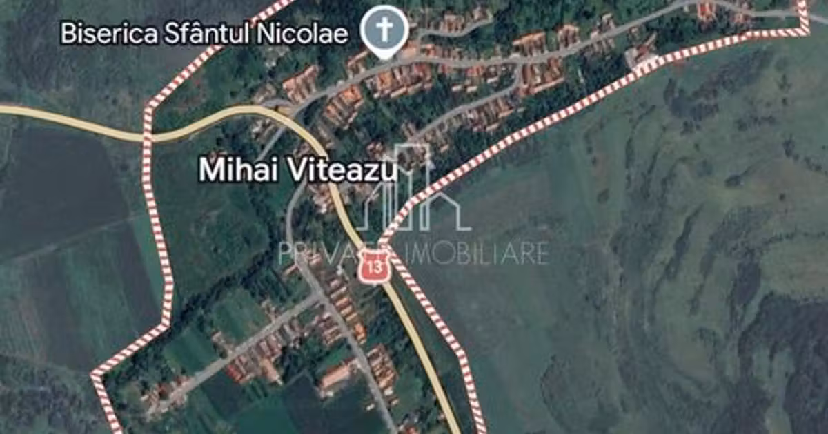 Teren agricol extravilan de vânzare de 110000 mp, în Mihai Viteazu