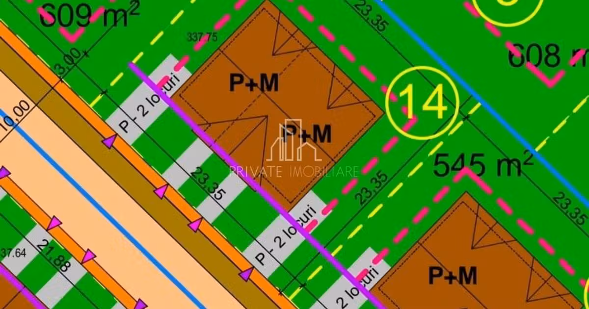 Teren Construcții intravilan de vânzare de 545 mp, în Sângeorgiu de Mureș