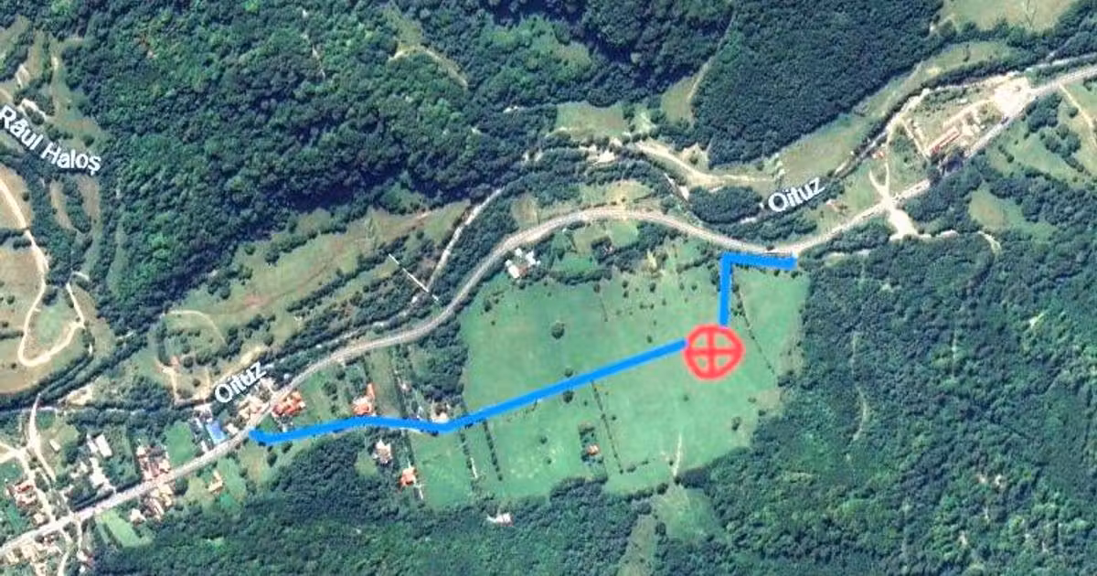 Teren intravilan de vânzare de 5370 mp, în Poiana Sărată