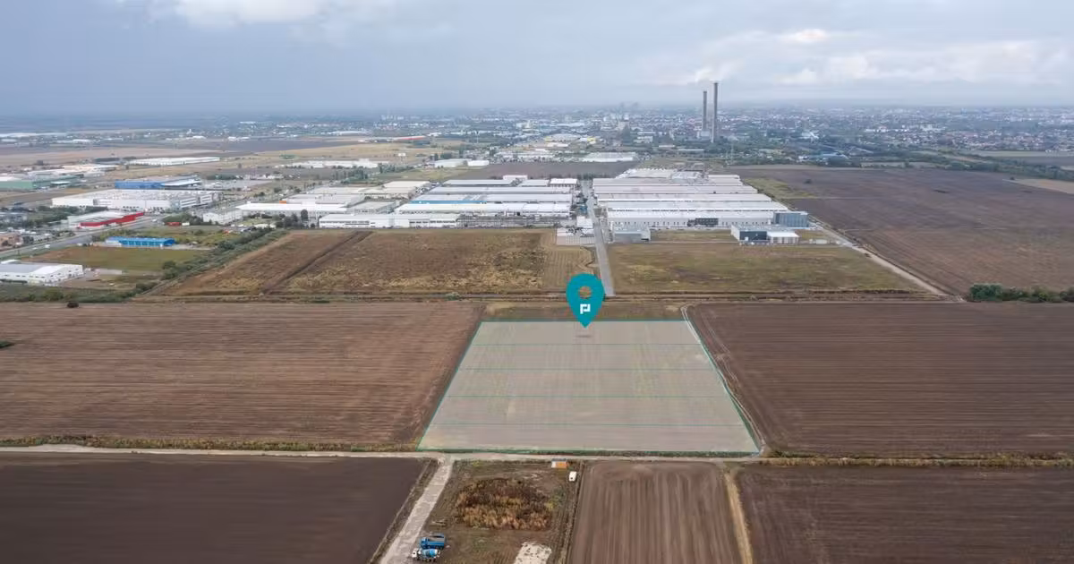 Teren Construcții intravilan de vânzare de 3845 mp, în zona Șagului, Timișoara