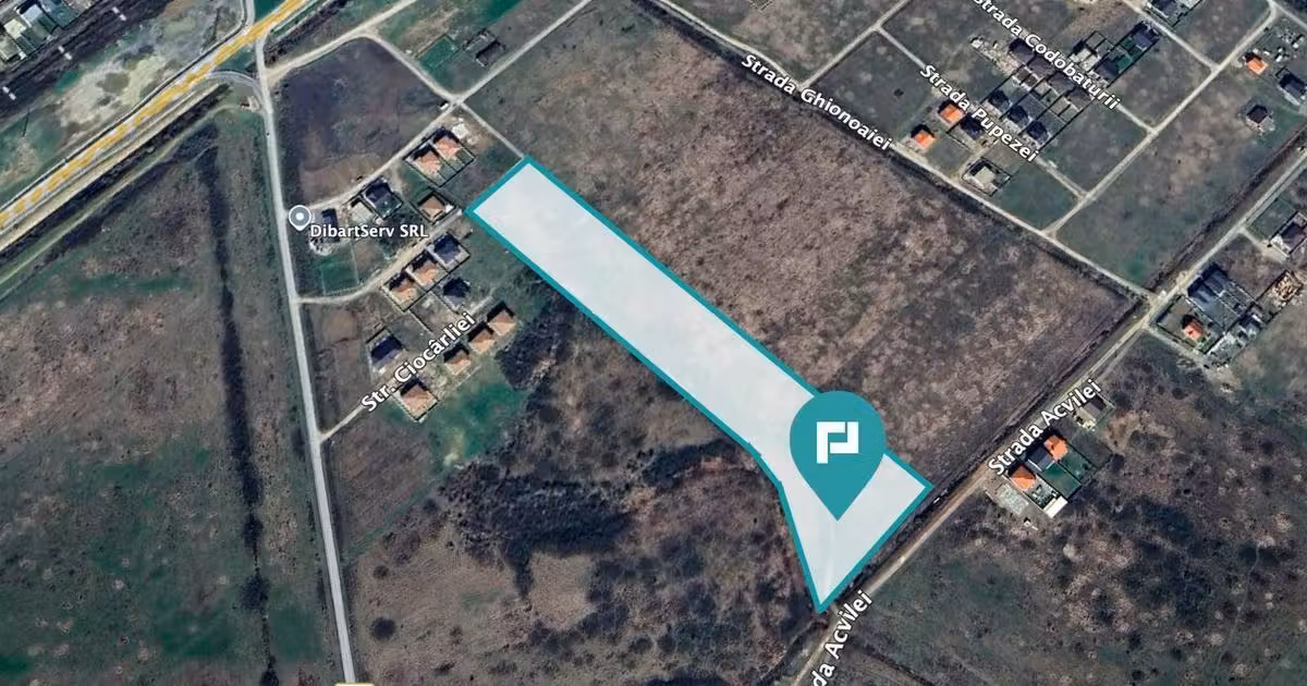Teren Construcții intravilan de vânzare de 798 mp, în Moșnița Nouă