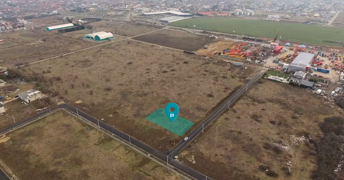 Teren Construcții intravilan de vânzare de 605 mp, în Vladimirescu