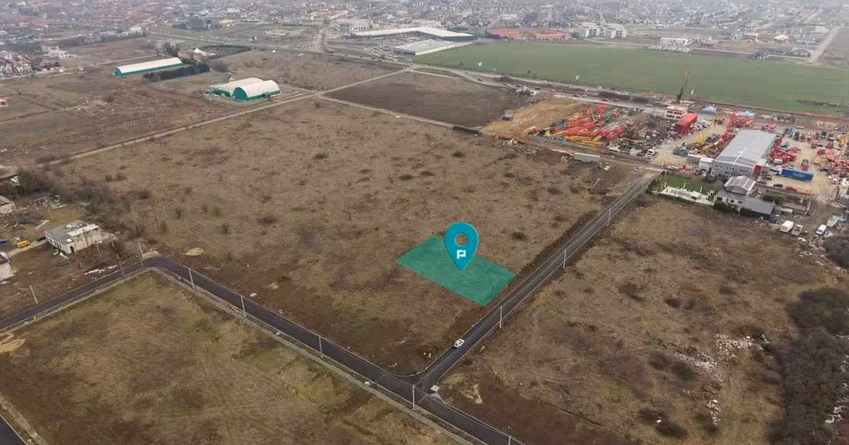 Teren Construcții intravilan de vânzare de 606 mp, în Vladimirescu