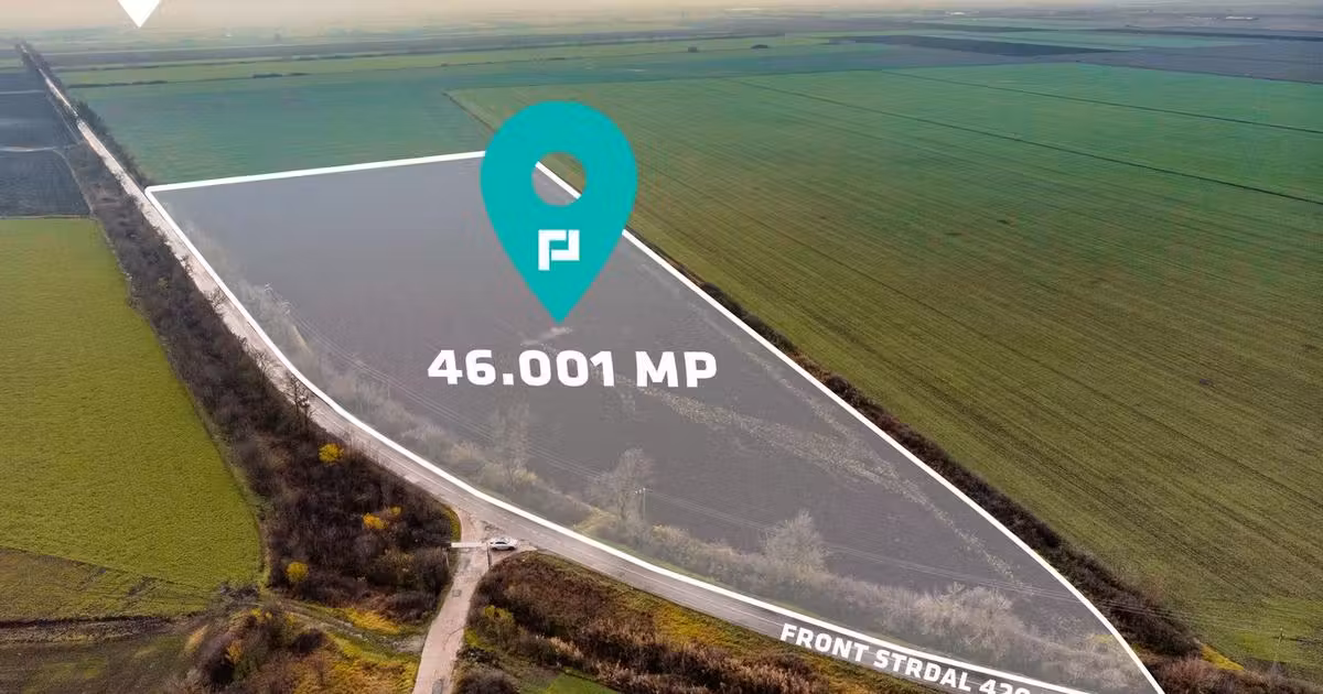 Teren agricol extravilan de vânzare de 46001 mp, în zona Gai, Arad