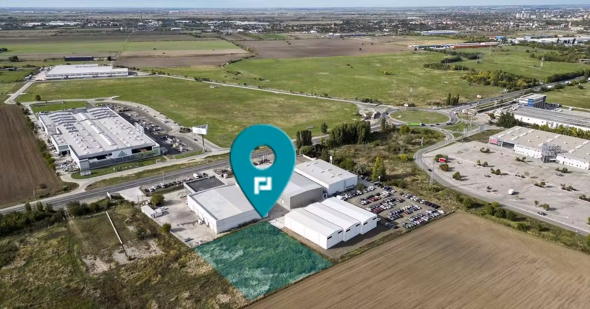 Teren Construcții intravilan de vânzare de 3045 mp, în Giroc