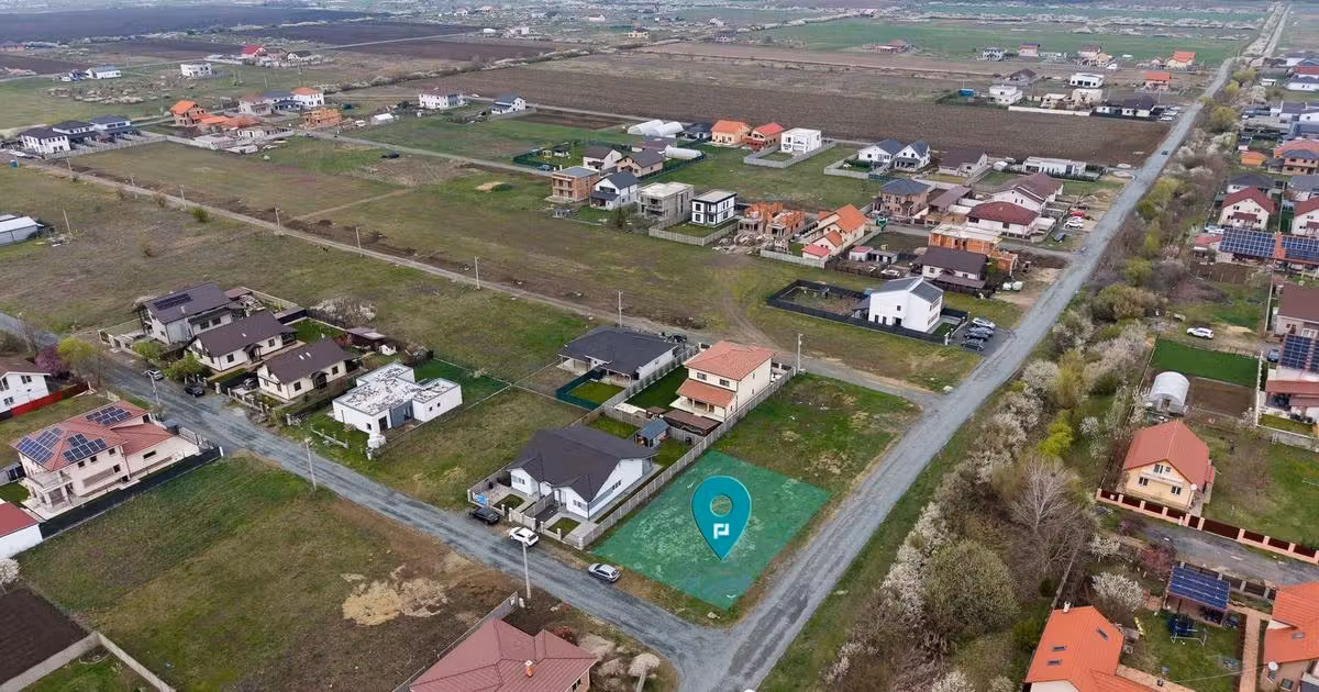 Teren Construcții intravilan de vânzare de 638 mp, în Moșnița Veche