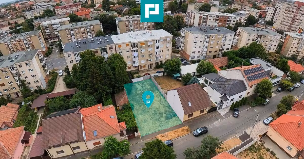Teren Construcții intravilan de vânzare de 355 mp, în zona Intim, Arad