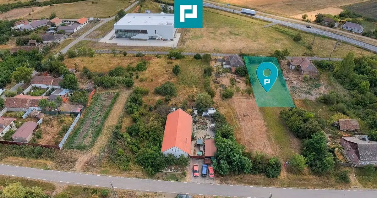 Teren Construcții intravilan de vânzare de 771 mp, în Zerind