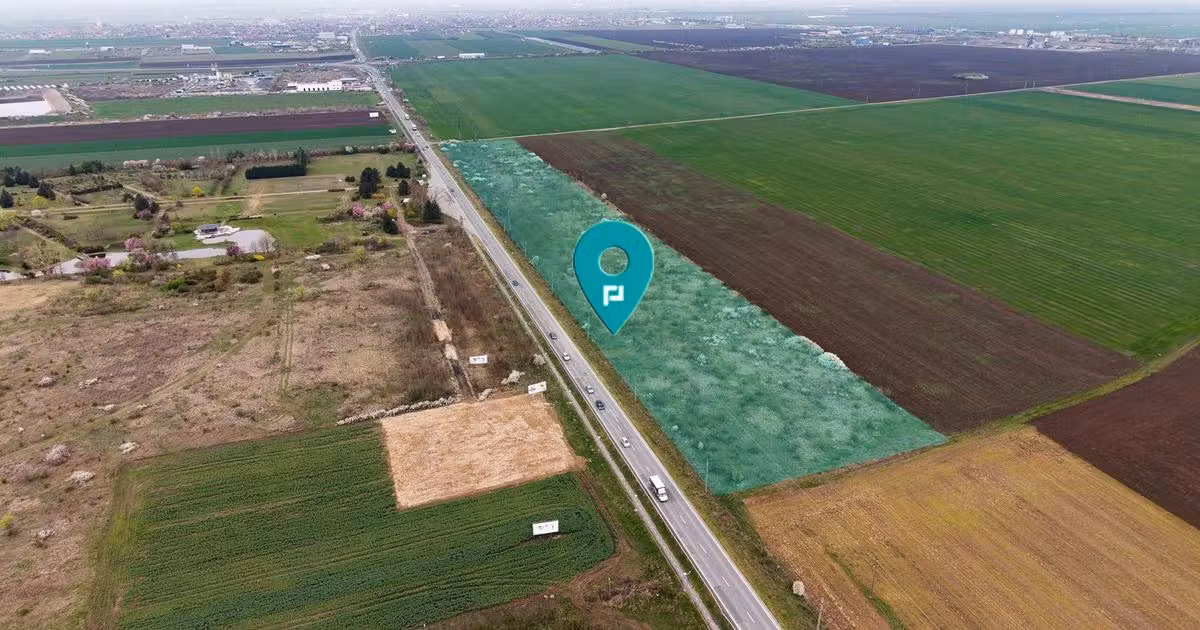 Teren agricol extravilan de vânzare de 41800 mp, în Vladimirescu