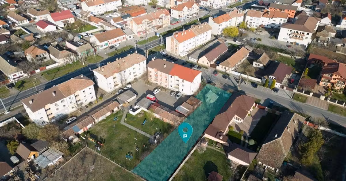 Teren Construcții intravilan de vânzare de 890 mp, în Vladimirescu