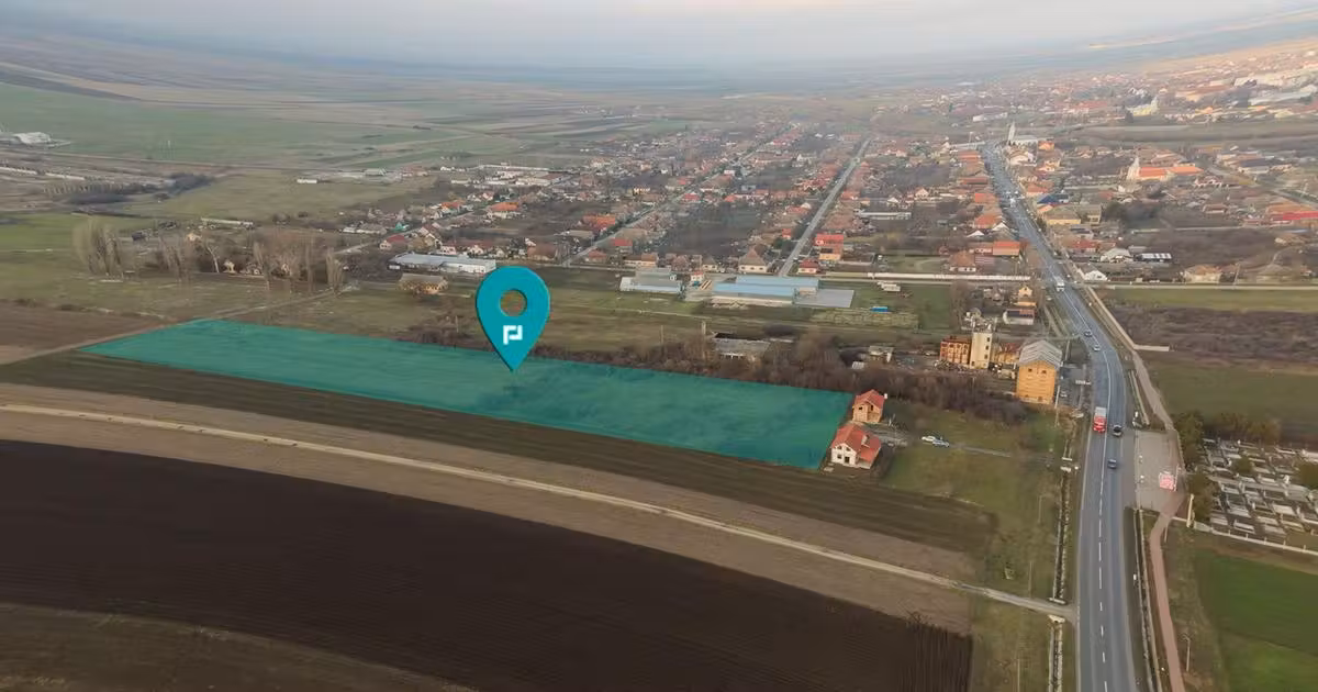 Teren agricol intravilan de vânzare de 19814 mp, în Chișineu-Criș