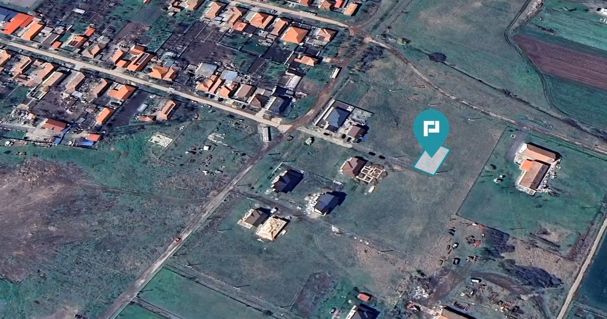 Teren Construcții intravilan de vânzare de 448 mp, în Livada