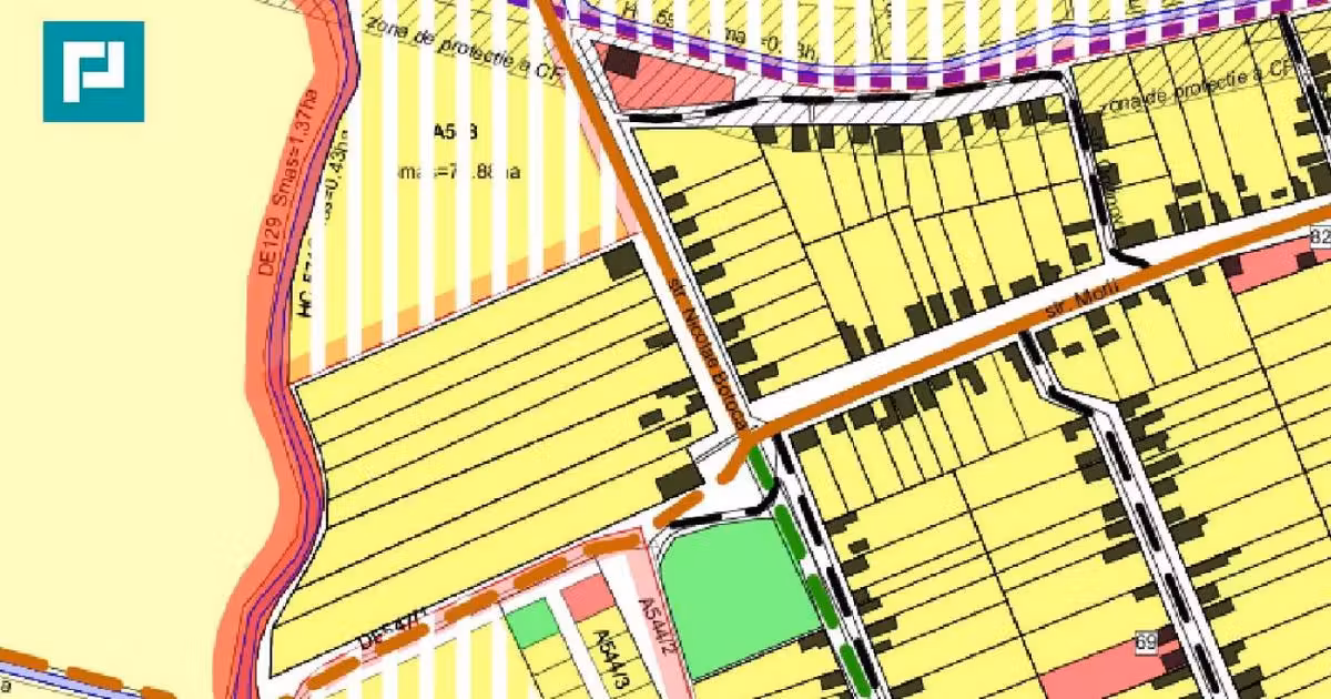 Teren Construcții intravilan de vânzare de 10970 mp, în Urseni