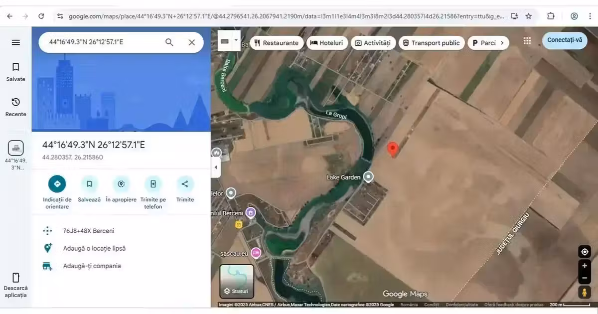 Teren agricol extravilan de vânzare de 10000 mp, în Berceni