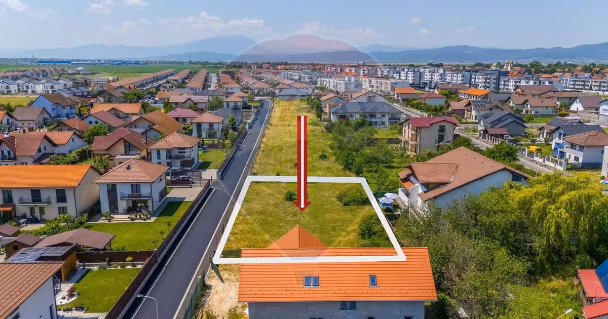 Teren Construcții intravilan de vânzare de 885 mp, în Ghimbav