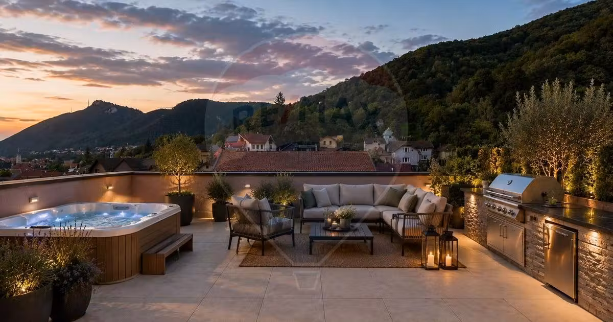 Penthouse de vânzare cu 4 camere în zona Schei, Brașov