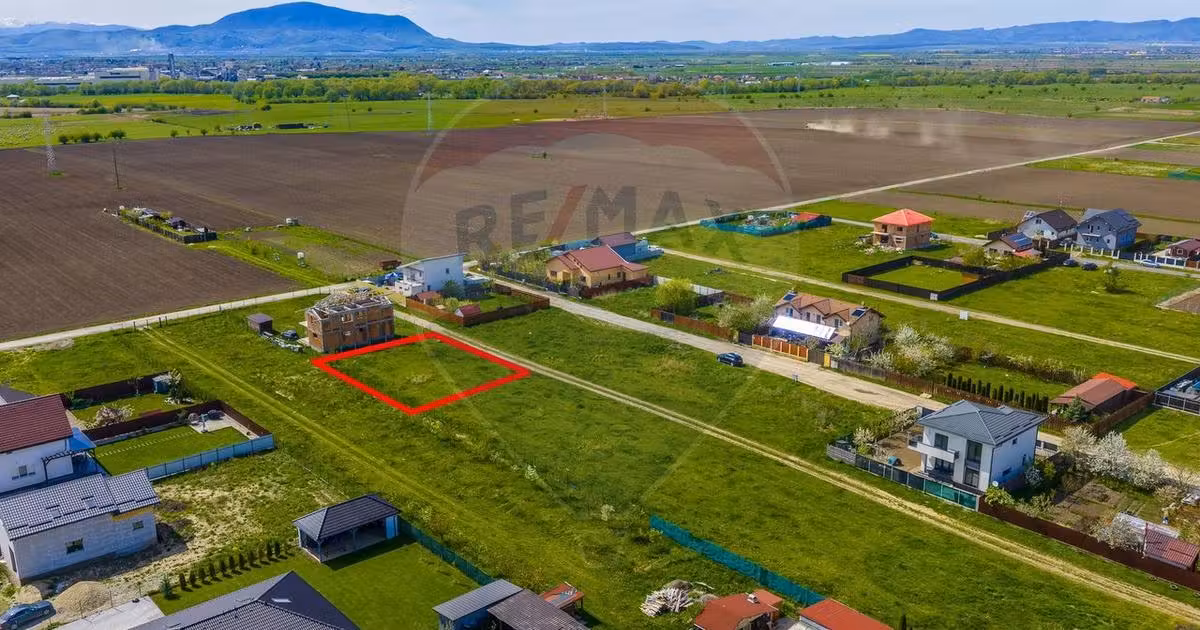 Teren Construcții intravilan de vânzare de 434 mp, în Sânpetru