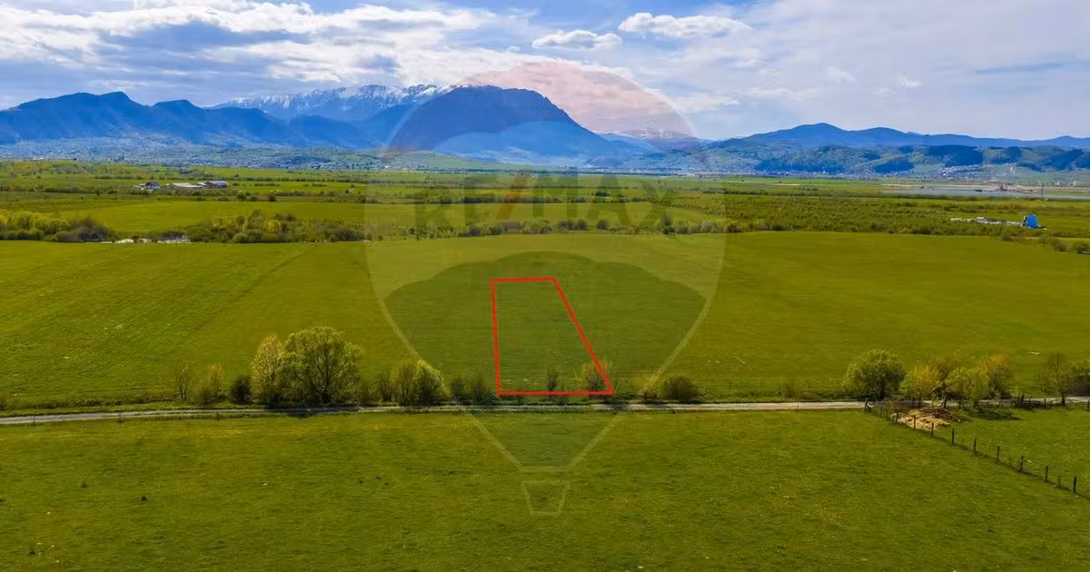 Teren agricol extravilan de vânzare de 3000 mp, în Râșnov