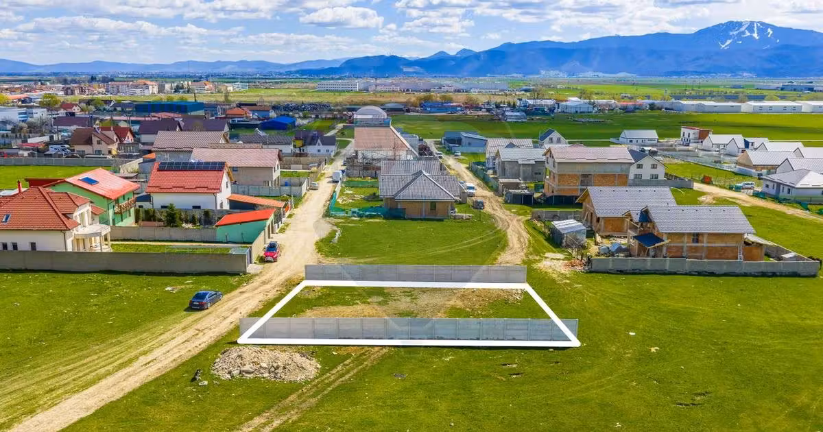 Teren Construcții intravilan de vânzare de 500 mp, în Codlea