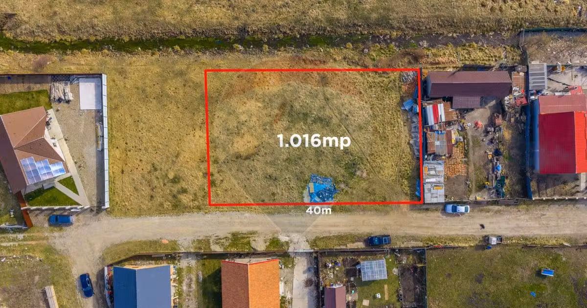 Teren Construcții intravilan de vânzare de 509 mp, în Hărman