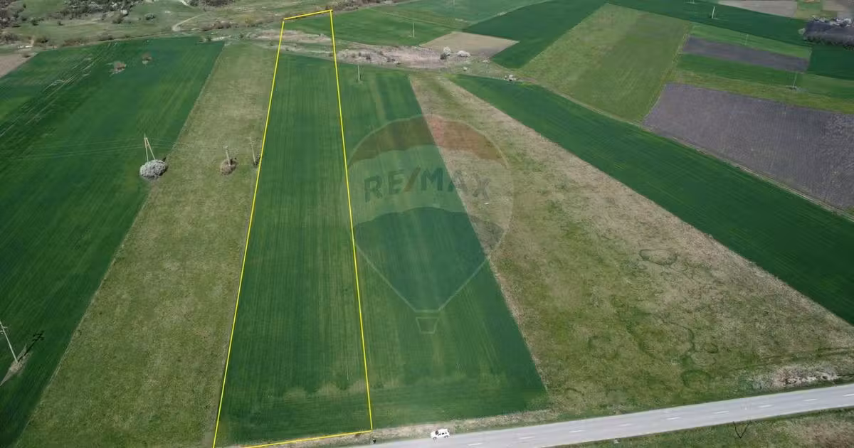 Teren Construcții extravilan de vânzare de 8600 mp, în Luna de Jos