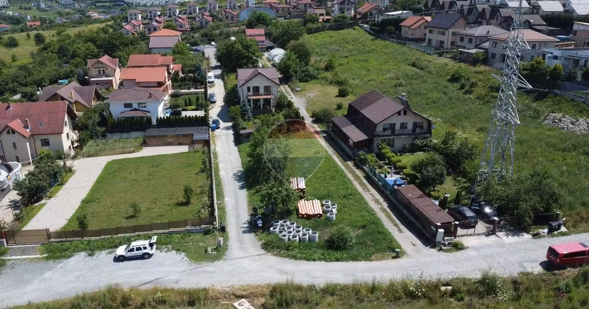 Teren Construcții intravilan de vânzare de 593 mp, în zona Borhanci, Cluj-Napoca