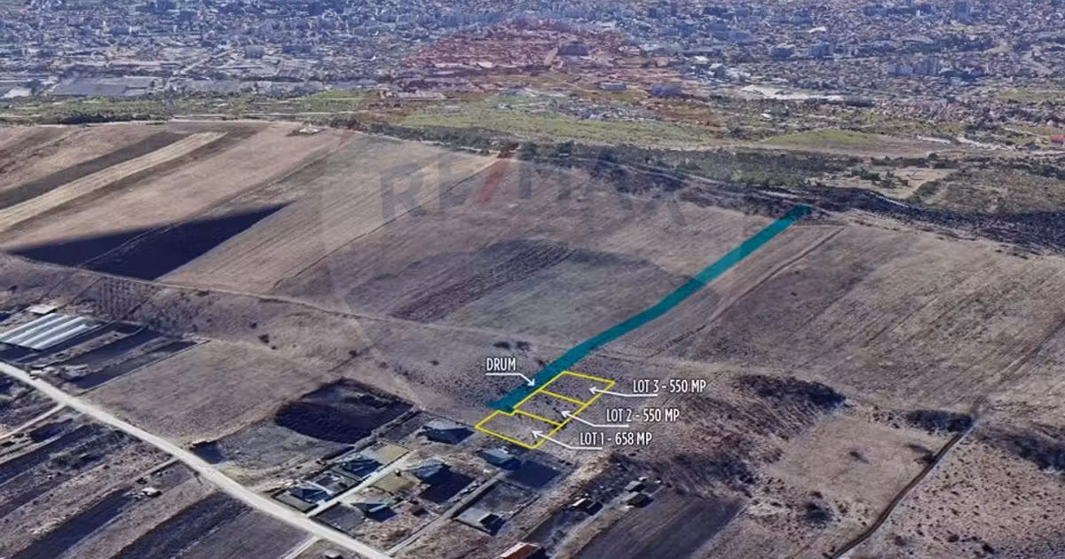 Teren agricol extravilan de vânzare de 658 mp, în zona Nord, Cluj-Napoca