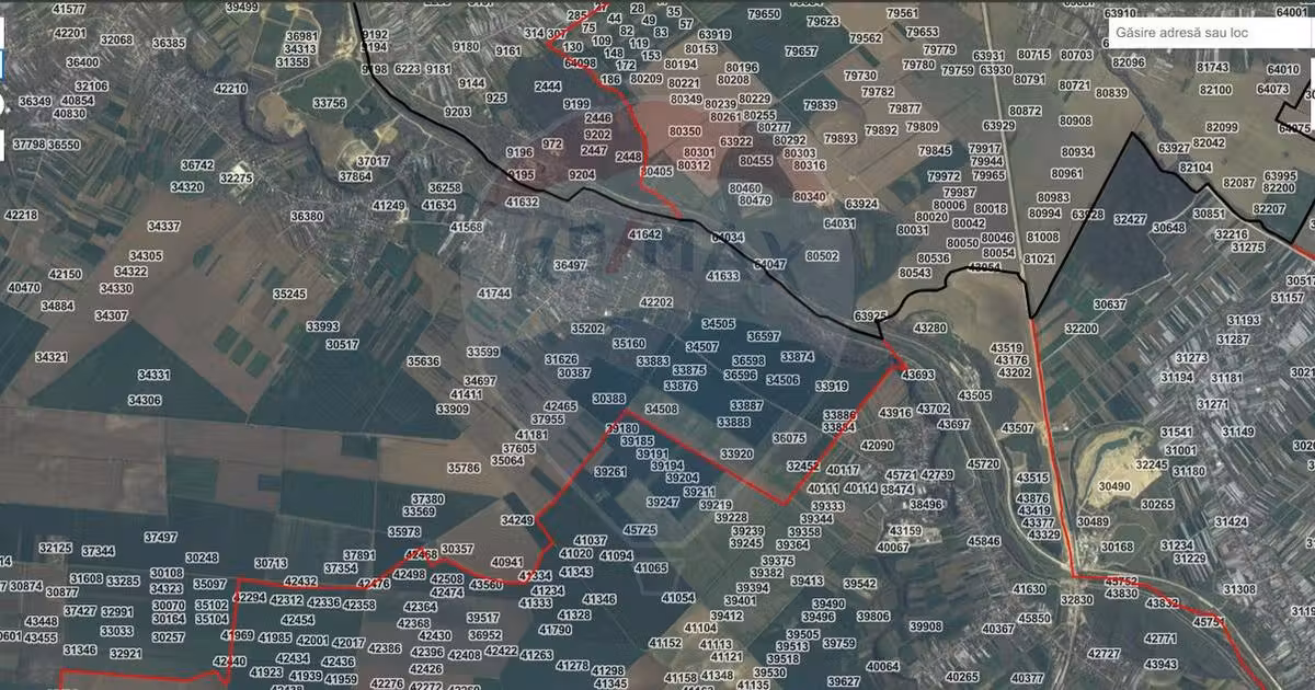Teren Construcții intravilan de vânzare de 100000 mp, în Adunații-Copăceni
