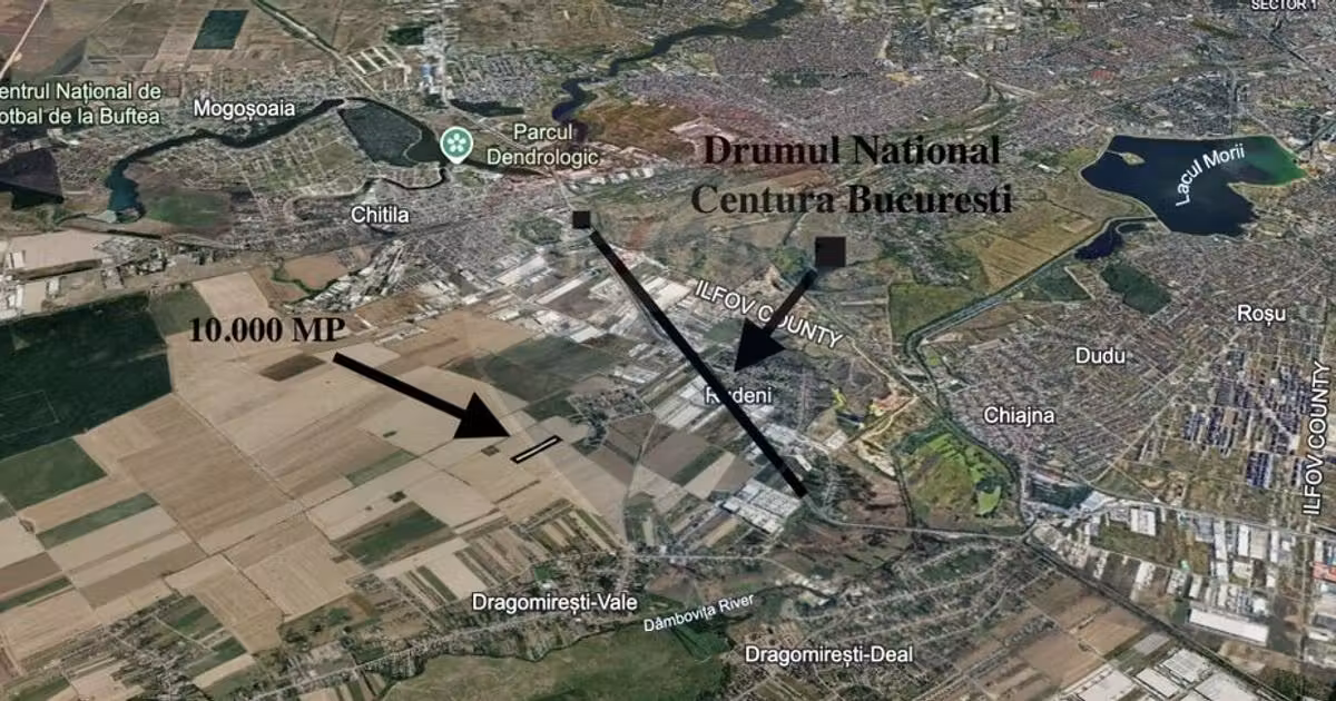 Teren Construcții intravilan de vânzare de 10000 mp, în Dragomirești-Vale