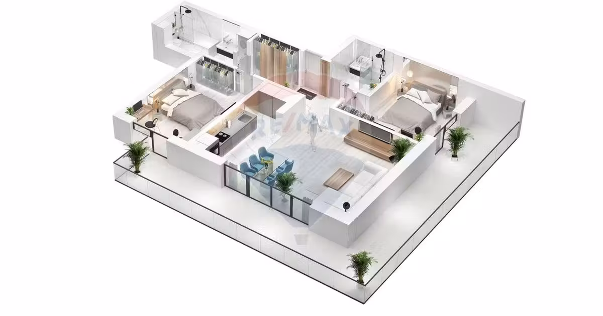 Apartament de vânzare cu 3 camere în Voluntari
