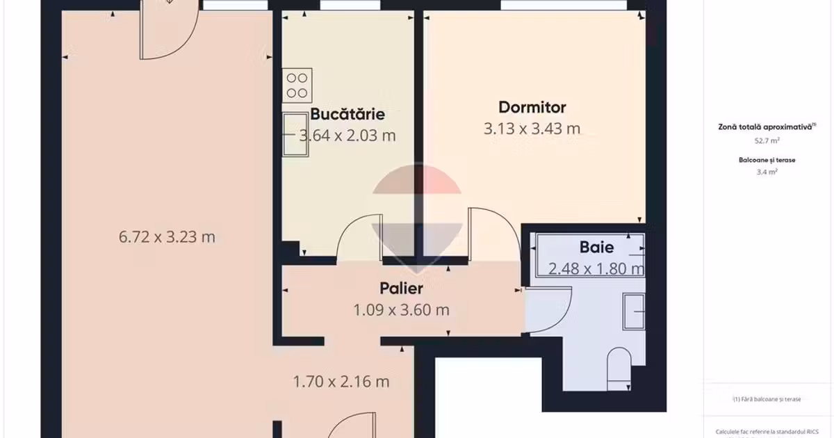 Apartament de vânzare cu 2 camere, mobilat în zona Metalurgiei, Sector 4