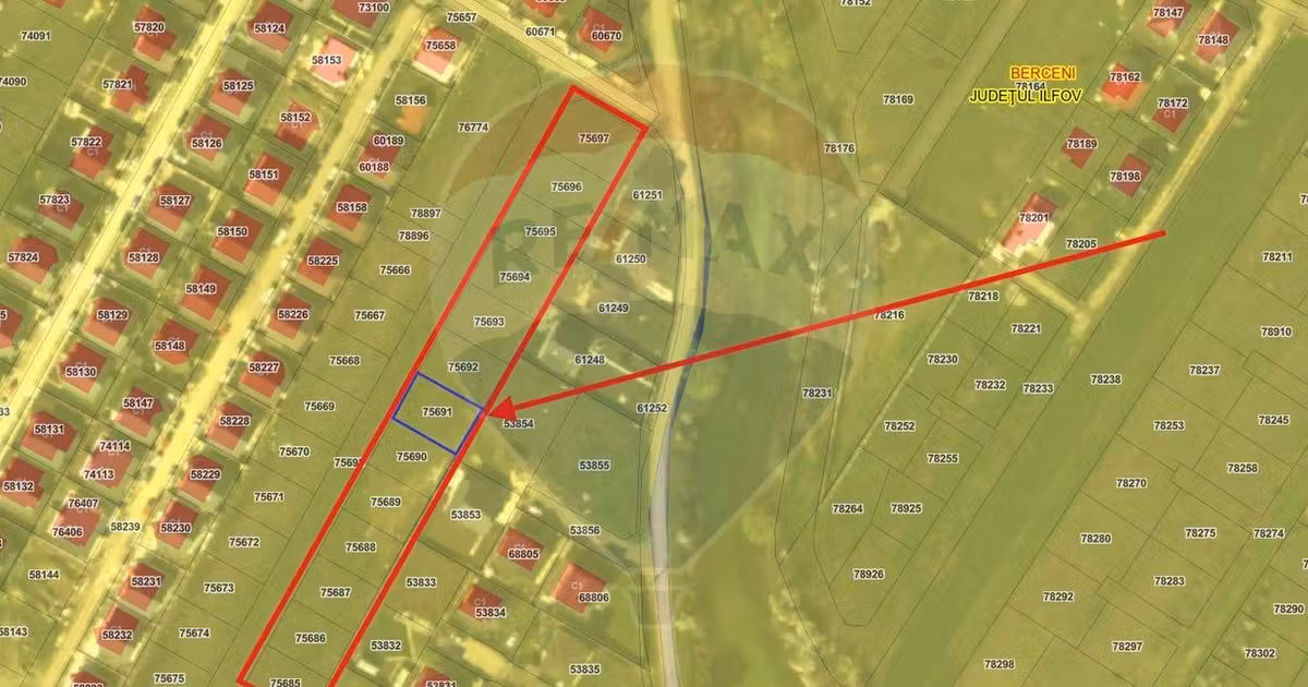 Teren Construcții intravilan de vânzare de 308 mp, în Berceni