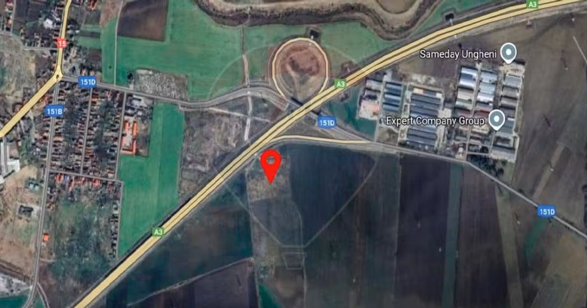 Teren extravilan de vânzare de 41356 mp, în Ungheni