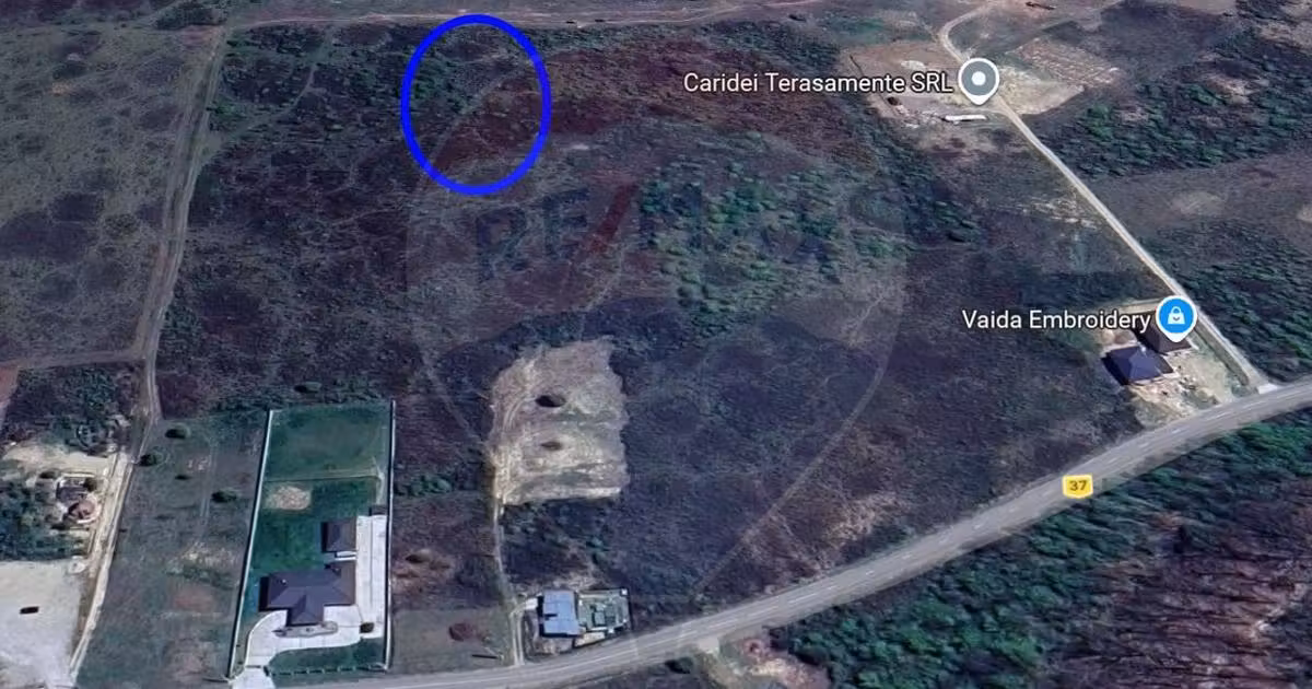 Teren agricol extravilan de vânzare de 974 mp, în Paleu