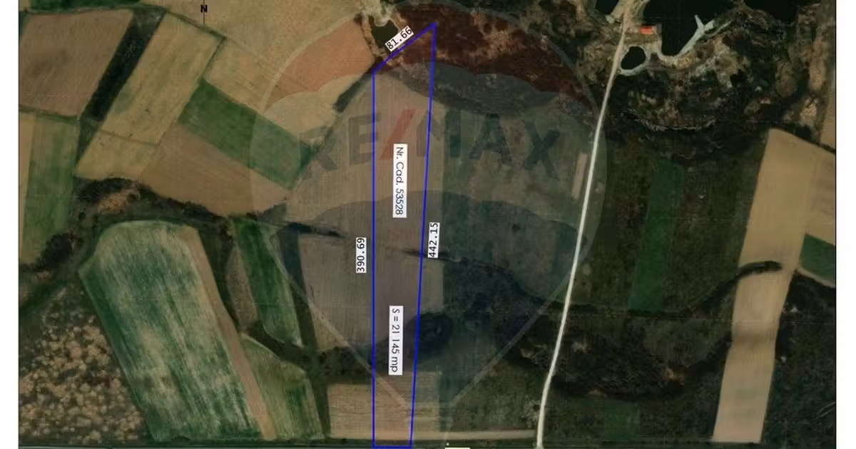 Teren Construcții intravilan de vânzare de 21145 mp, în Săbolciu