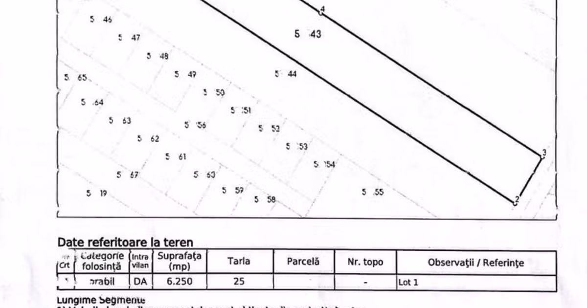 Teren Construcții intravilan de vânzare de 6250 mp, în Pantelimon