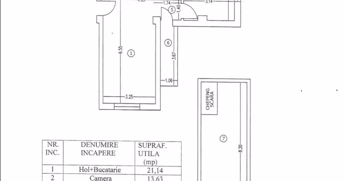Apartament de vânzare cu 2 camere în zona Bucureștii Noi, Sector 1